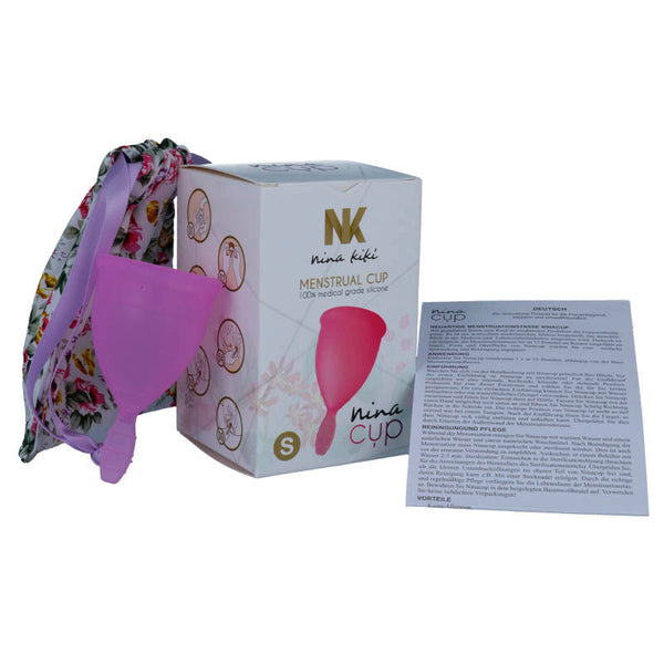 NINA KIKÍ - COPA MENSTRUAL TALLA S LILA